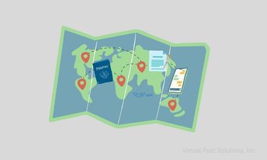 Virtual mailbox for expats