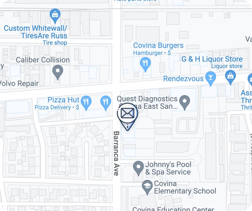 covina-california-map